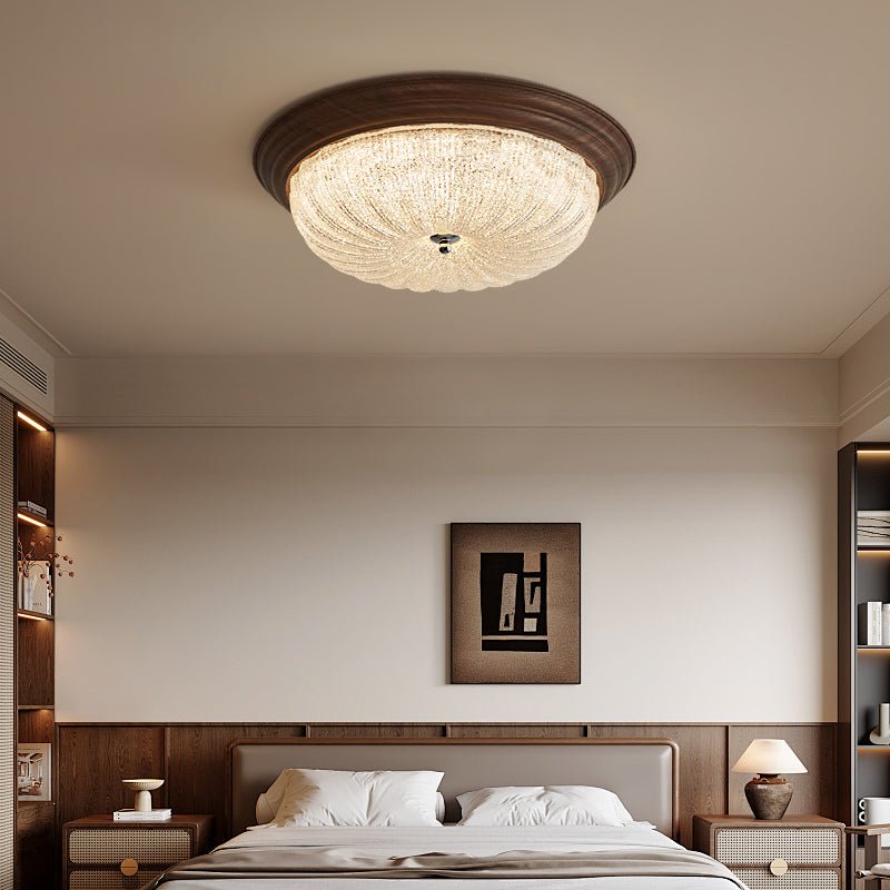 Celestia Walnut Ceiling Light - view 2