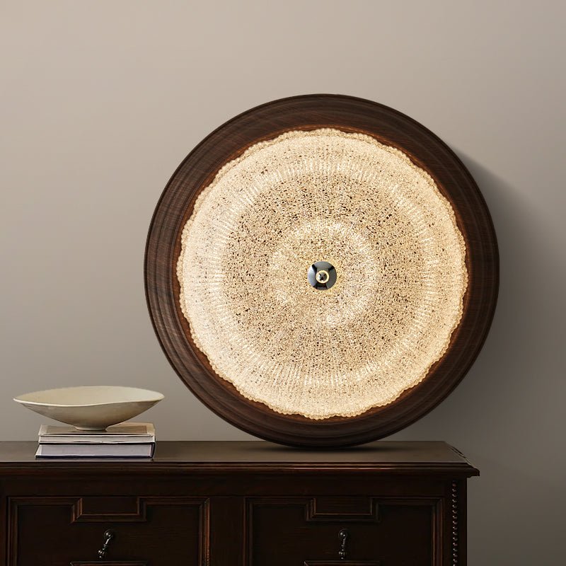 Celestia Walnut Ceiling Light - view 4