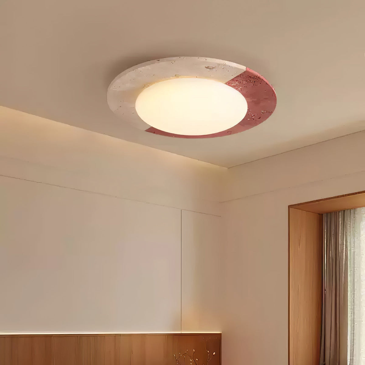 Celestial Travertine Ceiling Lamp - view 15