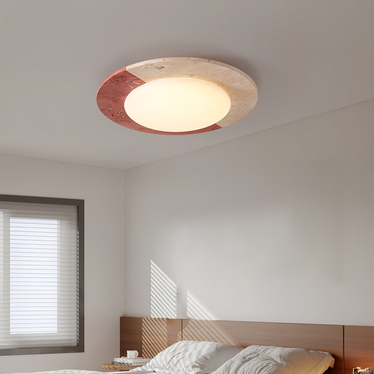 Celestial Travertine Ceiling Lamp - view 5