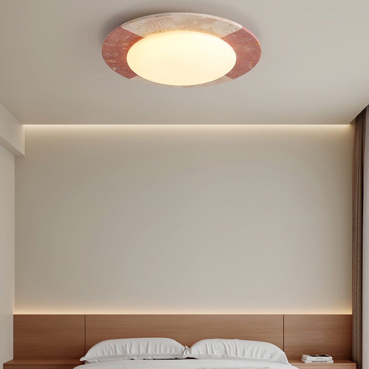Celestial Travertine Ceiling Lamp - view 6