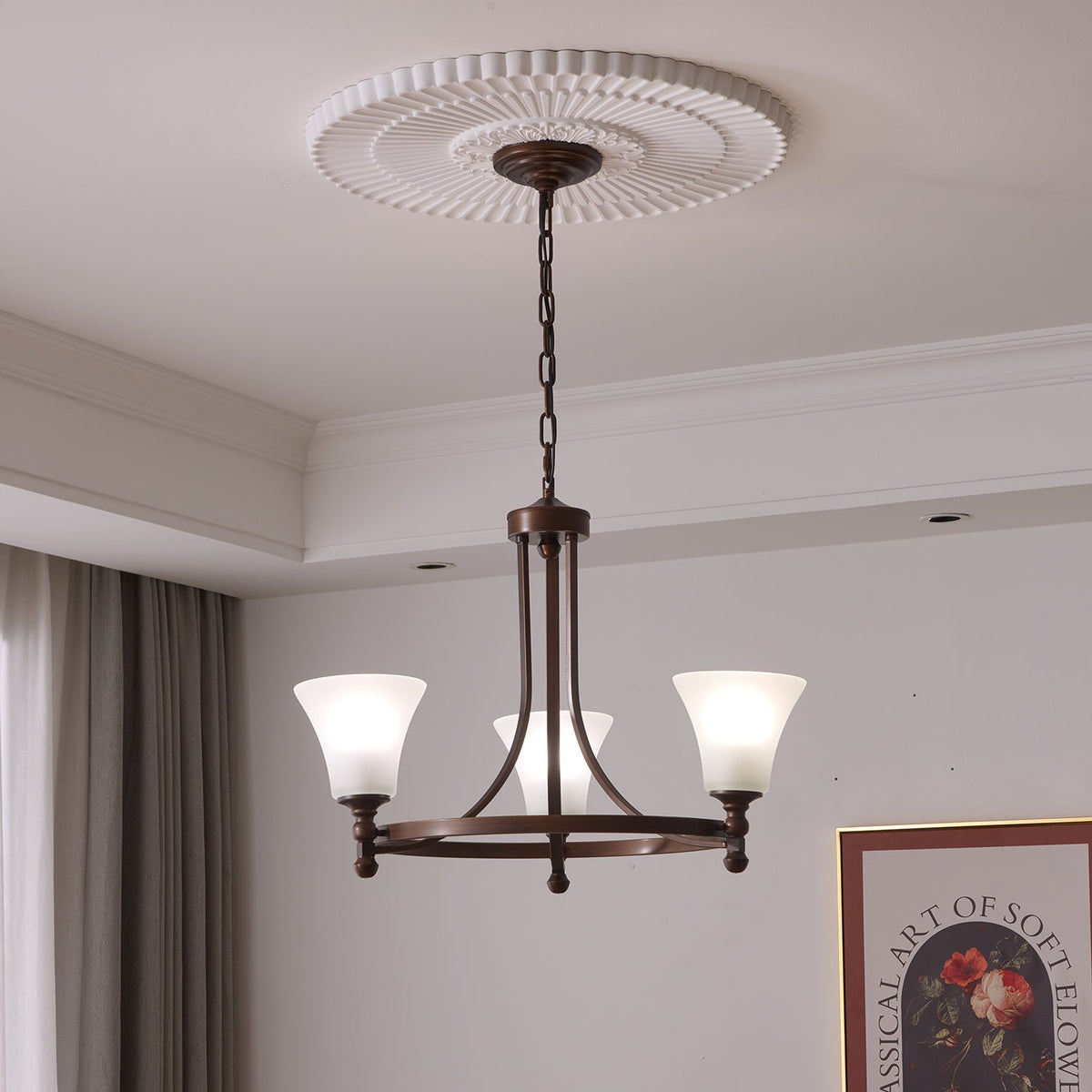 Celestine Glow Chandelier
