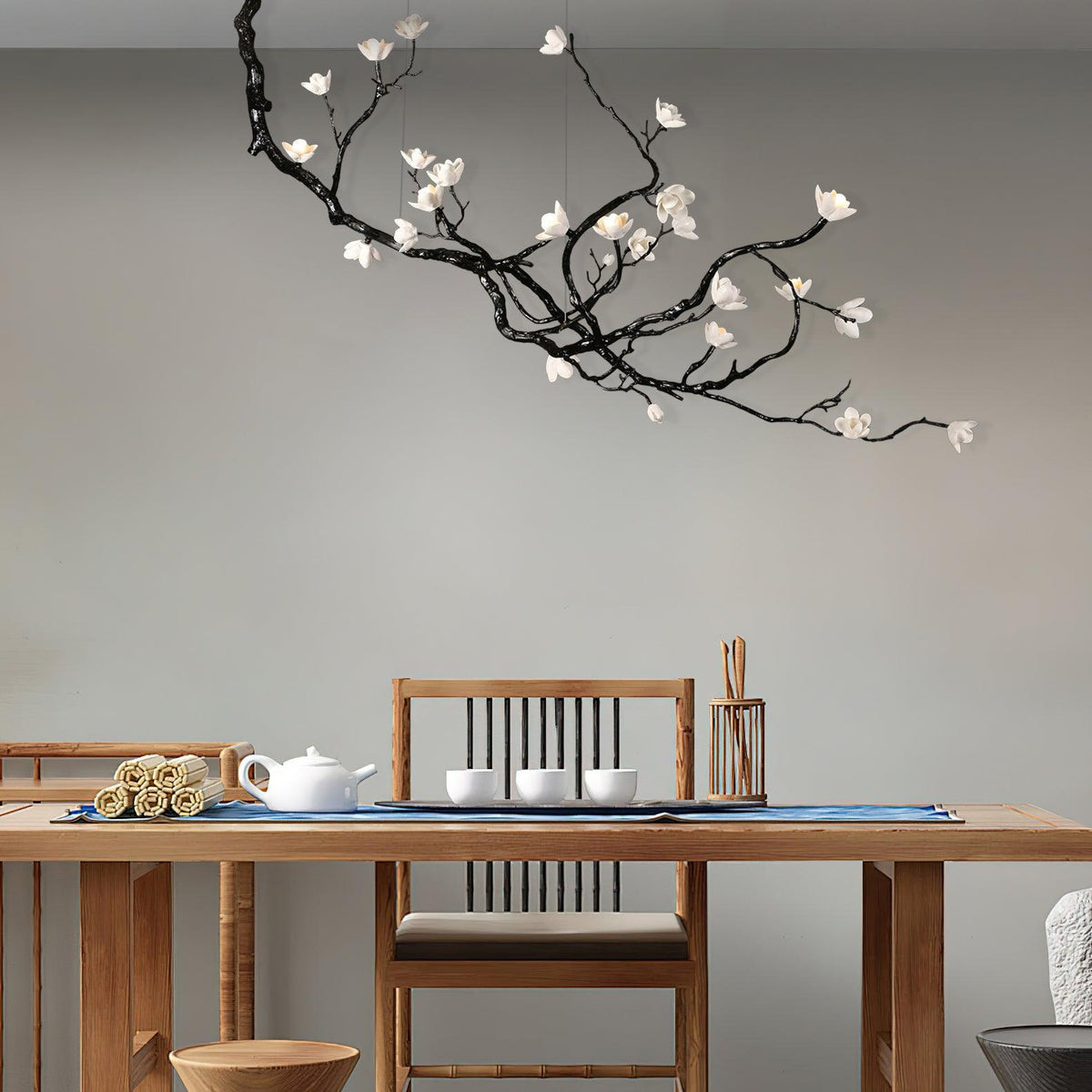 Ceramic Flower Chandelier - view 2