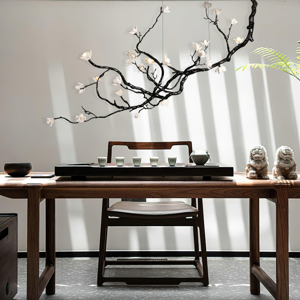 Ceramic Flower Chandelier - view 3