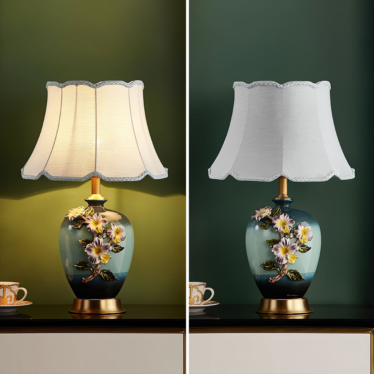 Ceramic Pattern Table Lamp - view 13