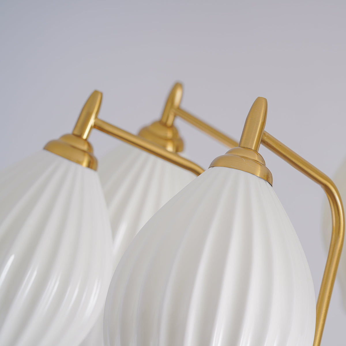 Ceramic Ribbed Chandelier - view 47