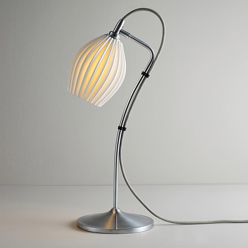 Ceramic Ribbed Table Lamp - view 22