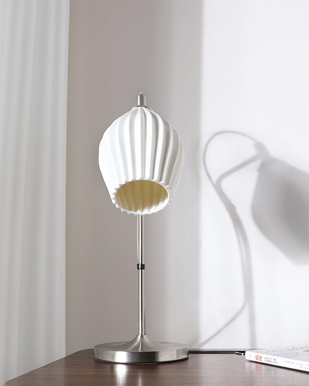 Ceramic Ribbed Table Lamp - view 9