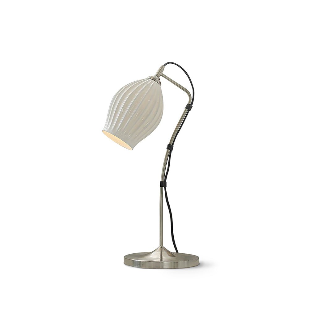 Ceramic Ribbed Table Lamp - view 26