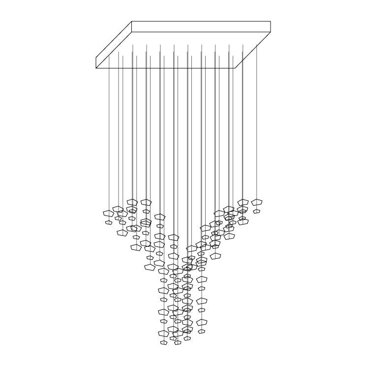 Charcoal Chandeliers S to Z - view 66