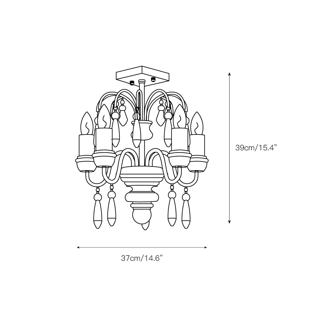 Chateau Nobles Chandelier - view 3