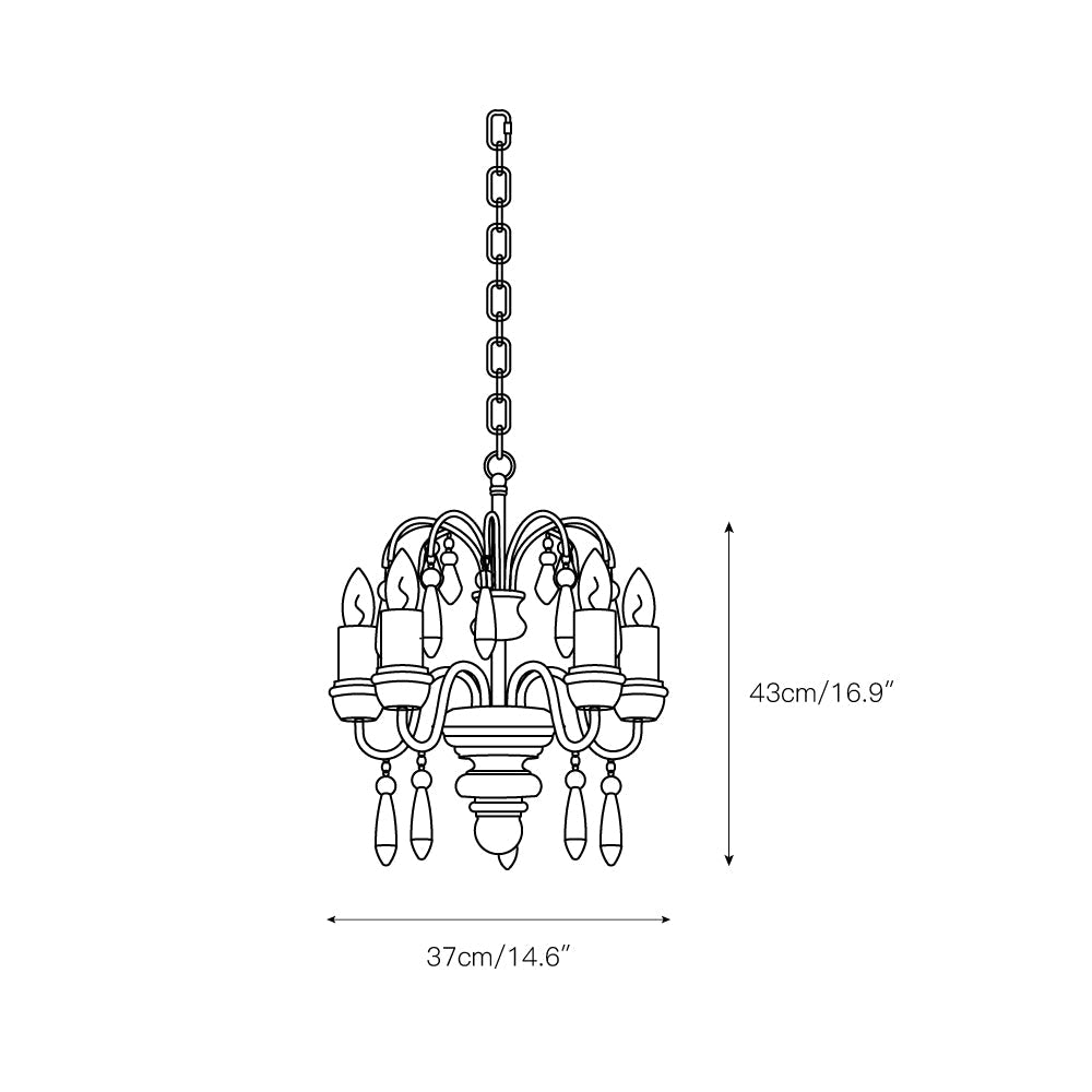 Chateau Nobles Chandelier - view 5