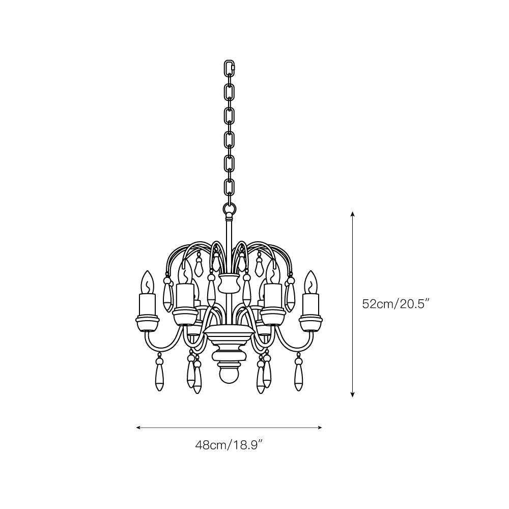 Chateau Nobles Chandelier - view 6