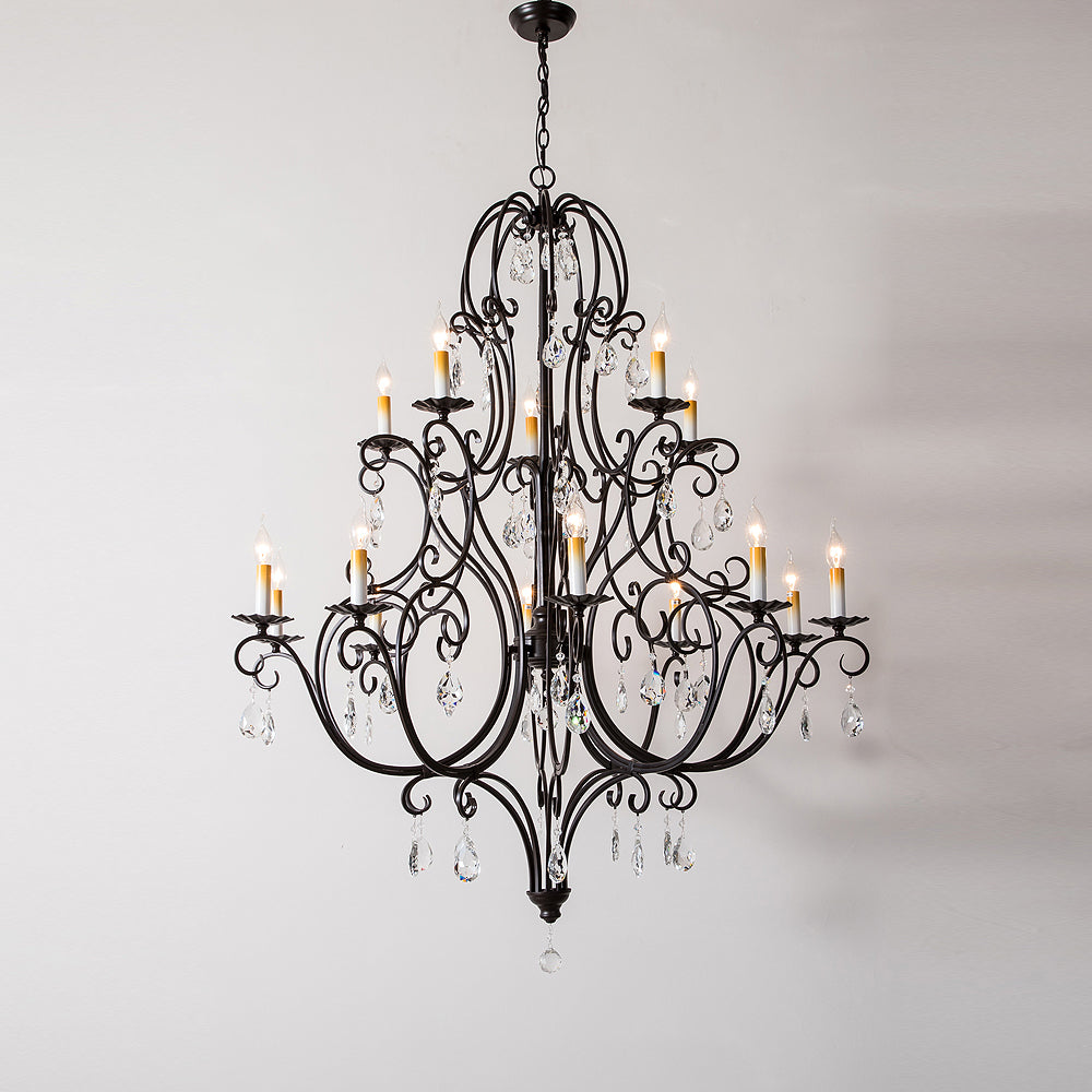 Chateau Tiered Chandelier - view 9