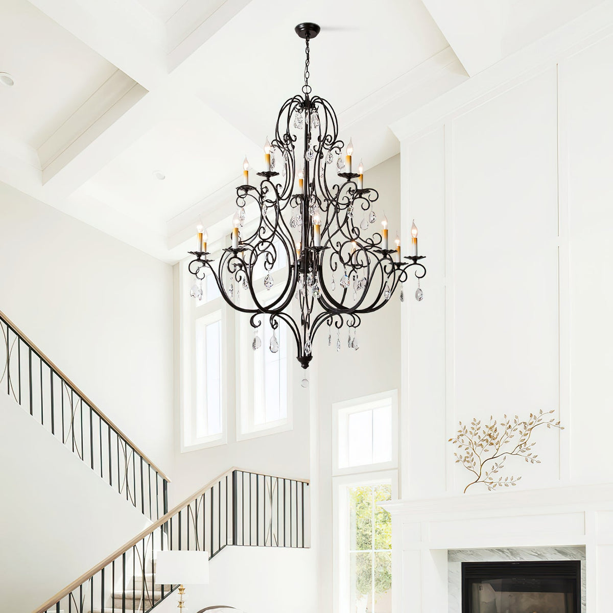Chateau Tiered Chandelier - view 2