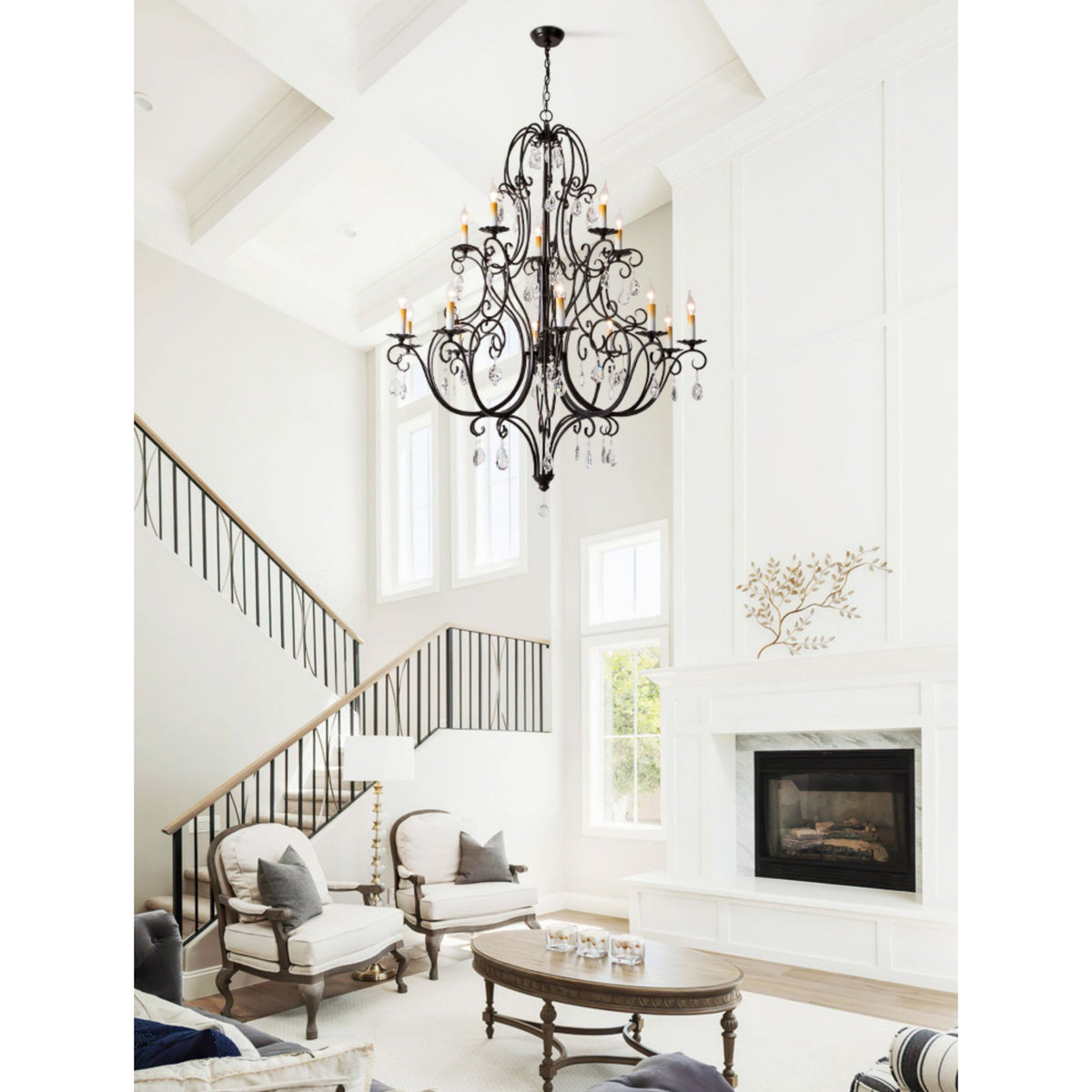 Chateau Tiered Chandelier - view 7