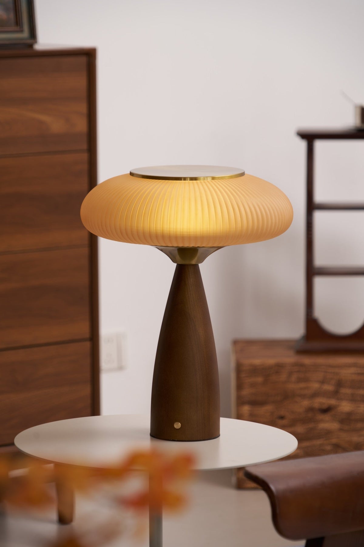 Cielo Wooden Rechargeable Table Lamp - view 4