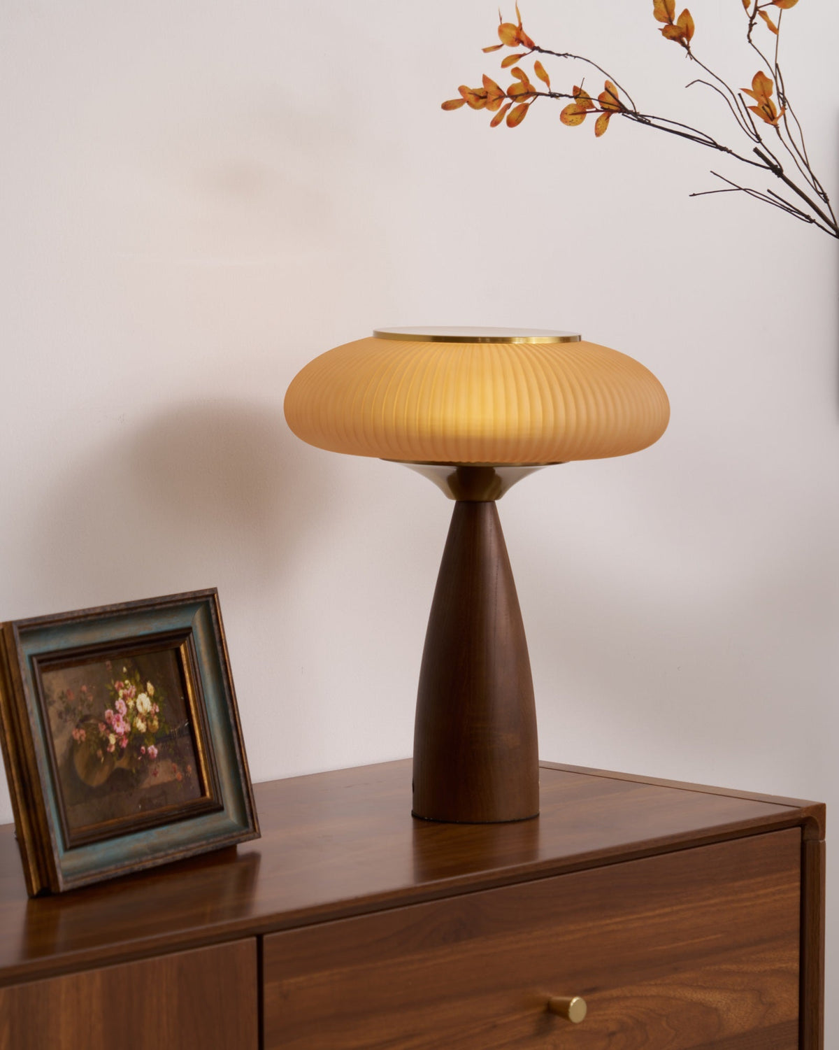 Cielo Wooden Rechargeable Table Lamp - view 3