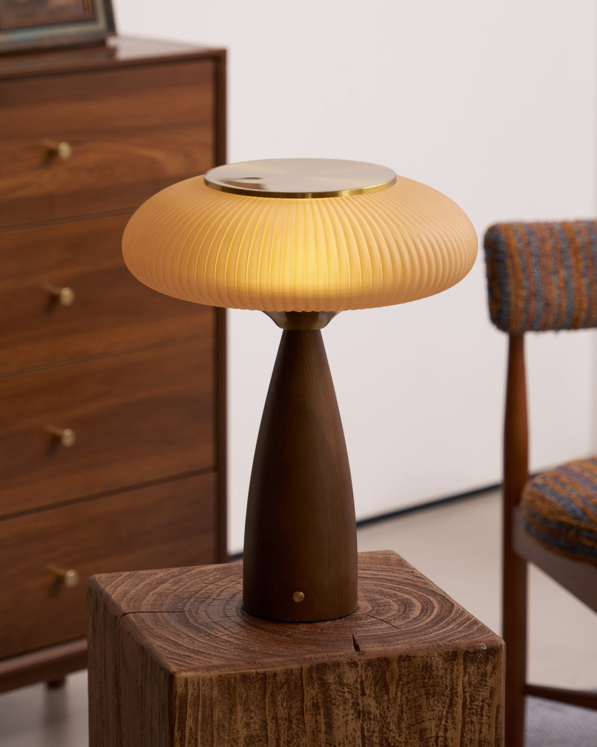 Cielo Wooden Rechargeable Table Lamp - view 5