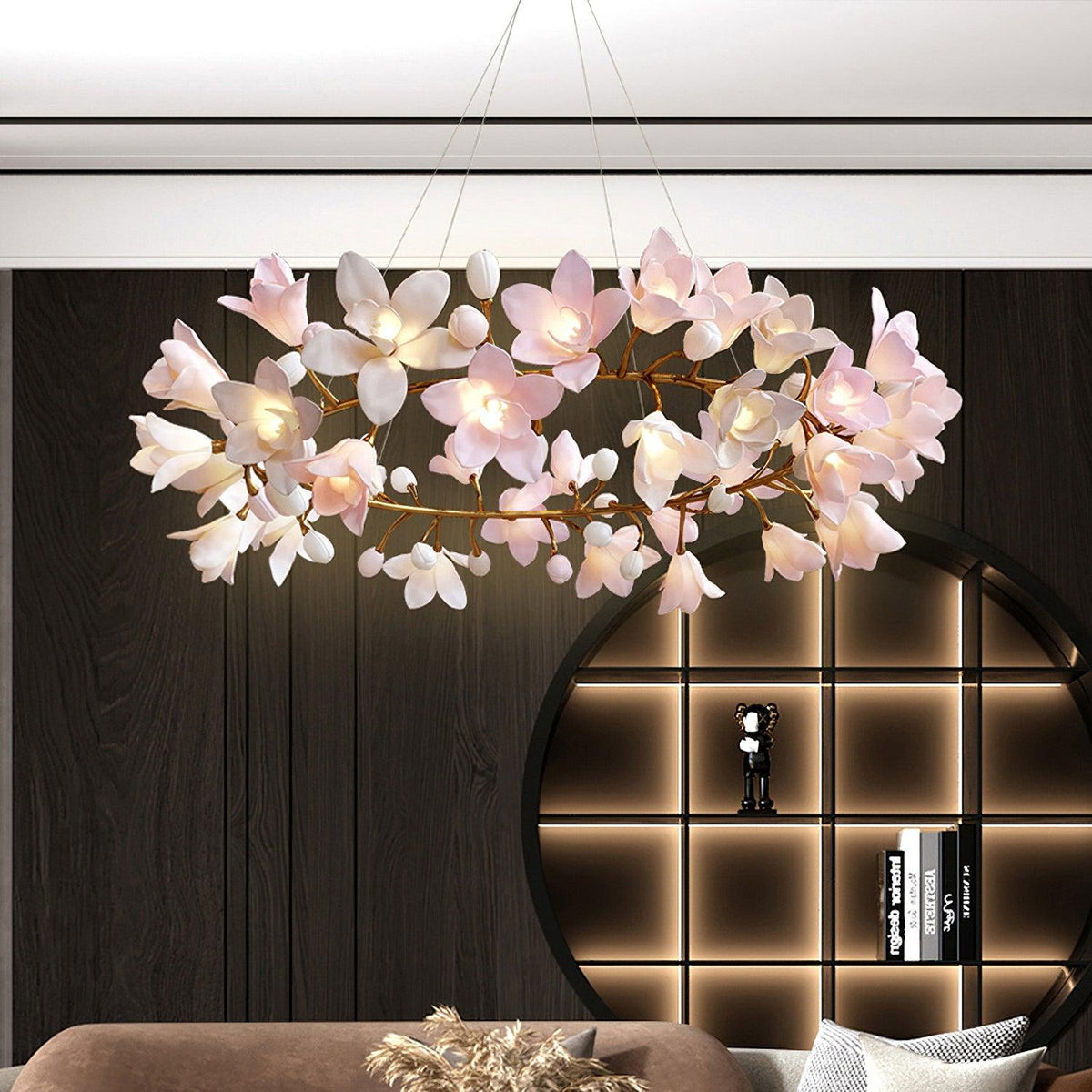 Circular Blossom Chandelier - view 3