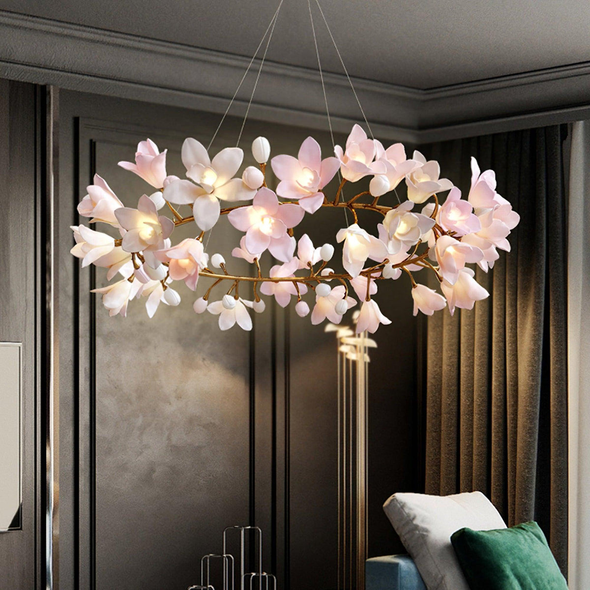 Circular Blossom Chandelier - view 6