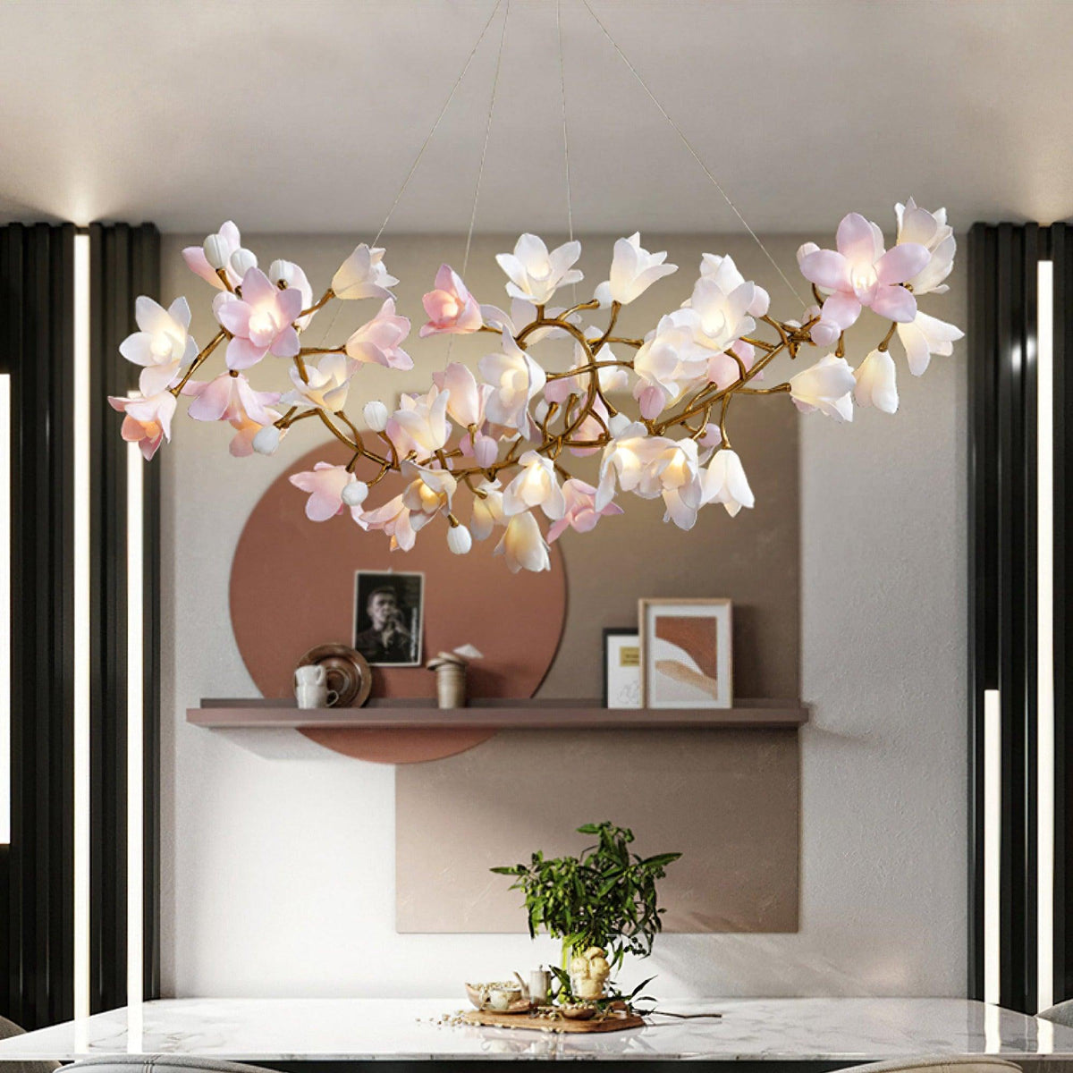 Circular Blossom Chandelier - view 10