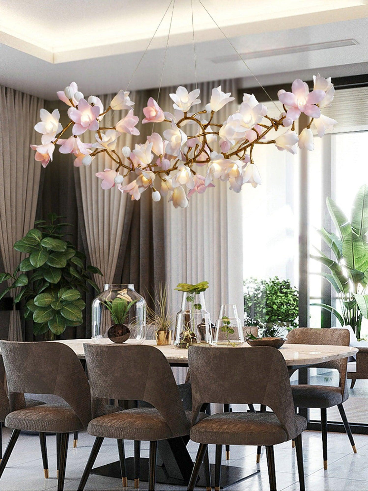 Circular Blossom Chandelier - view 11