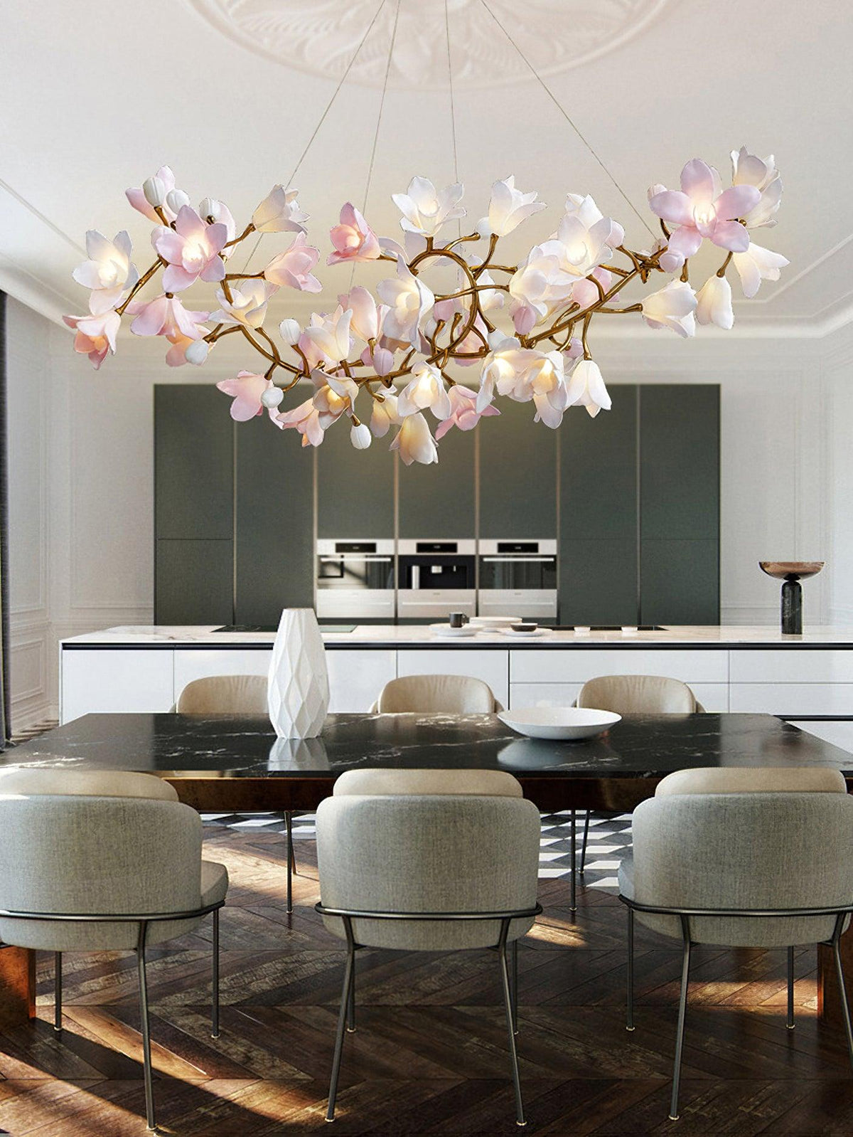 Circular Blossom Chandelier - view 12