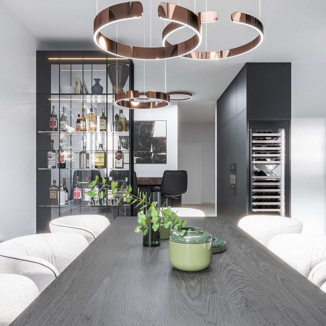 Circular Chandelier - view 93