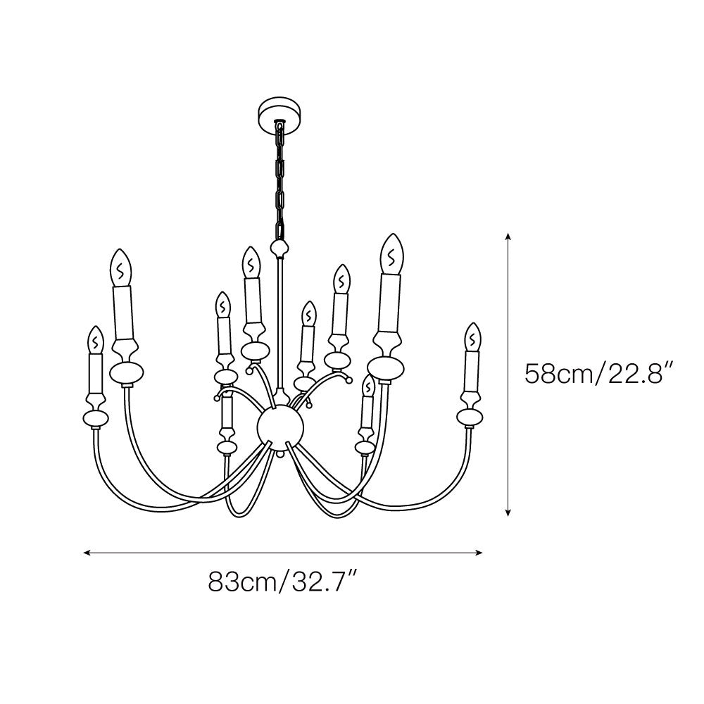 Clerise Chandelier - view 3