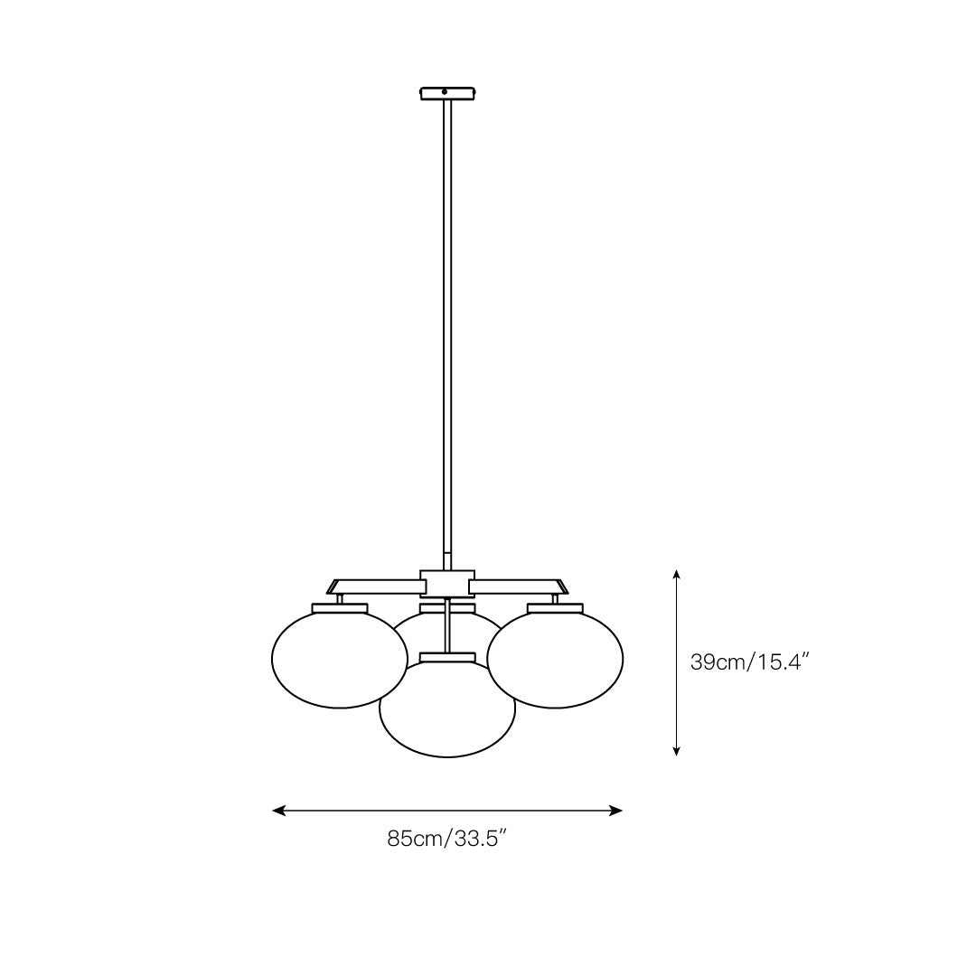 Cloudesley Chandelier - view 3