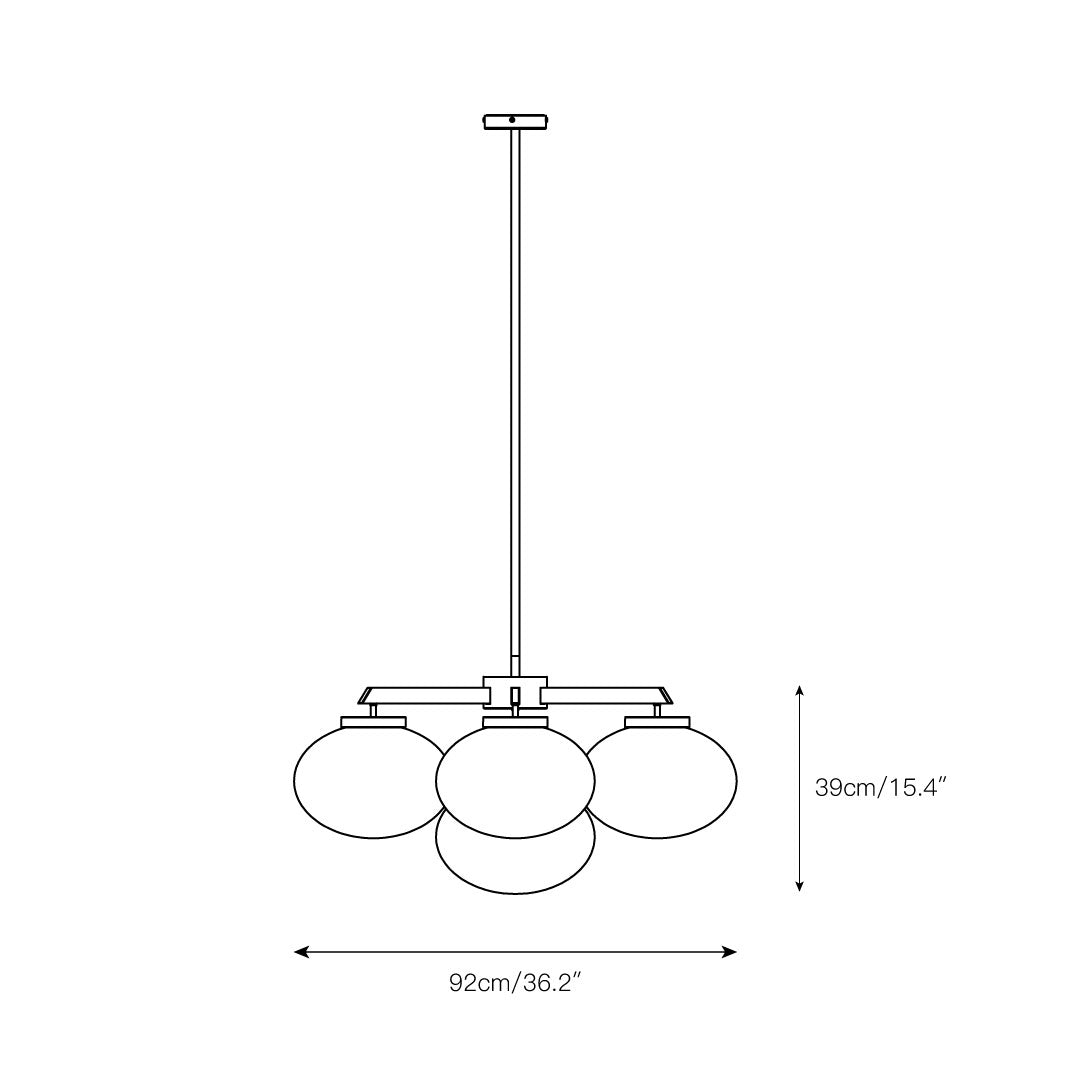 Cloudesley Chandelier - view 4