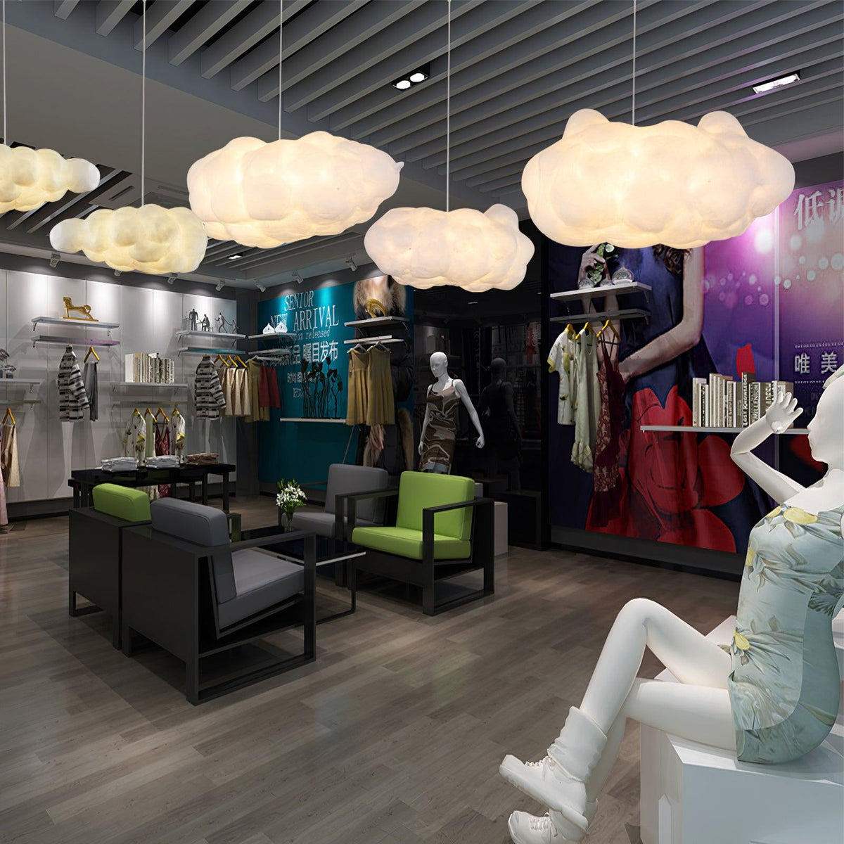 Cloudy Pendant Light - view 7