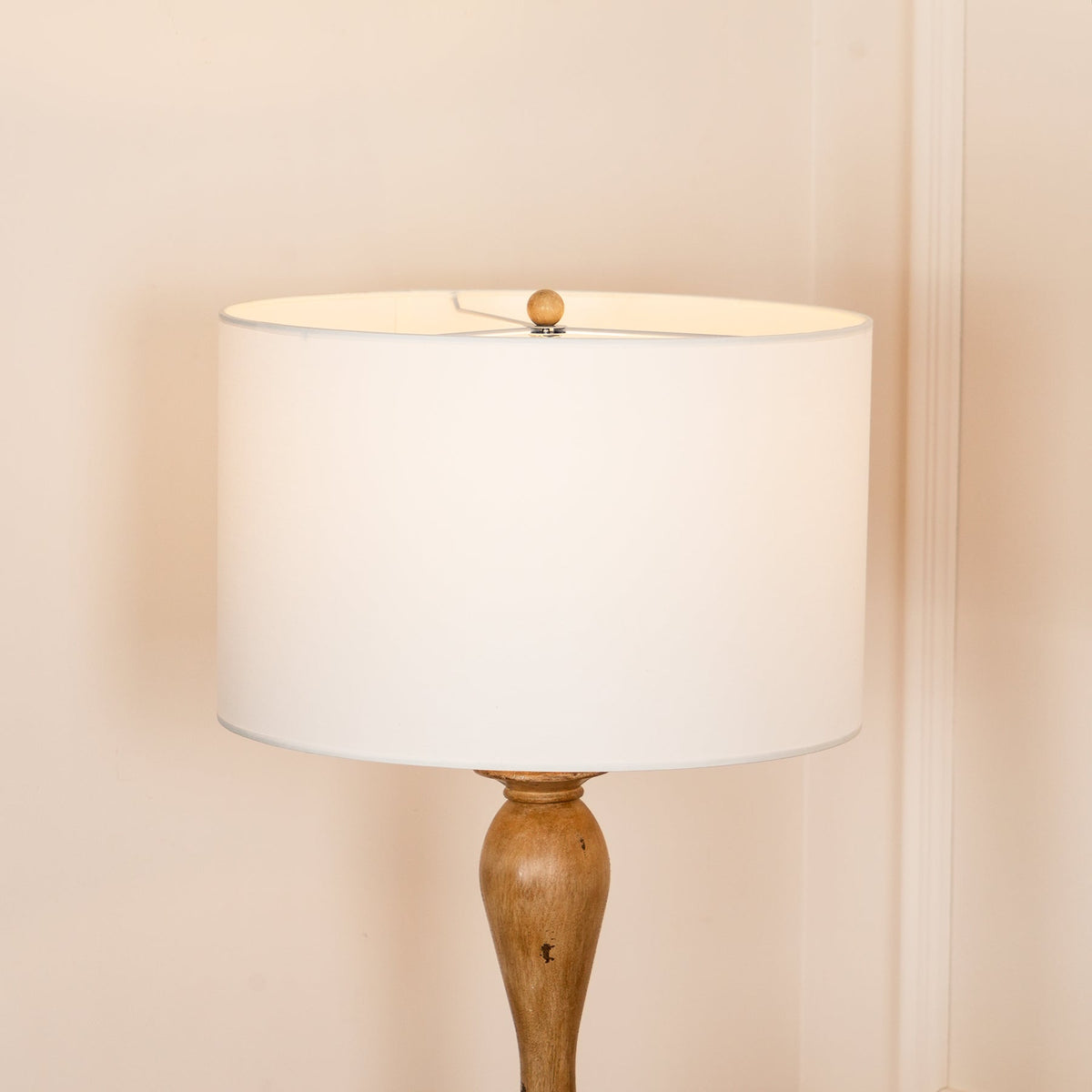 Coastal Wood Effect Floor Lamp - view 20