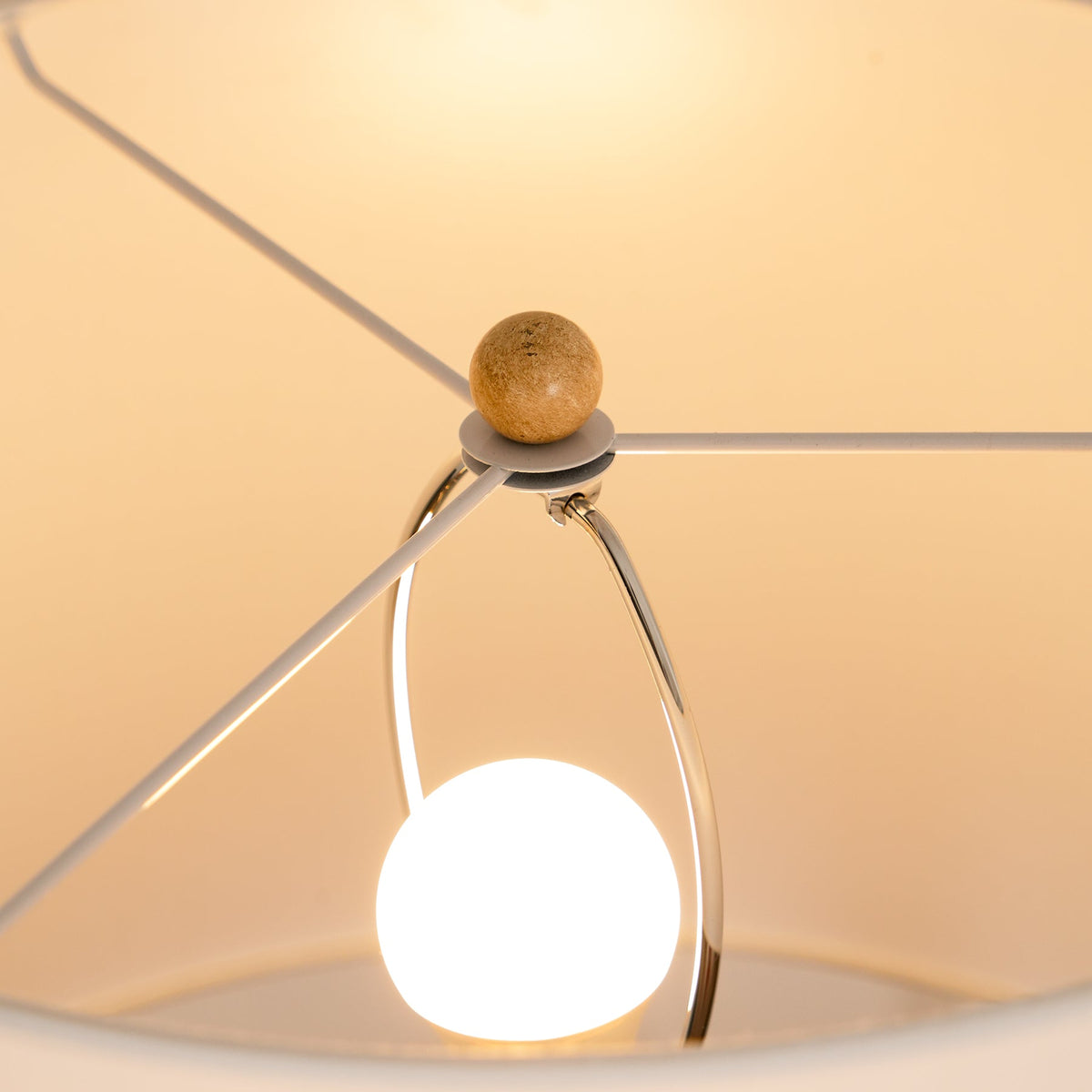 Coastal Wood Effect Floor Lamp - view 21