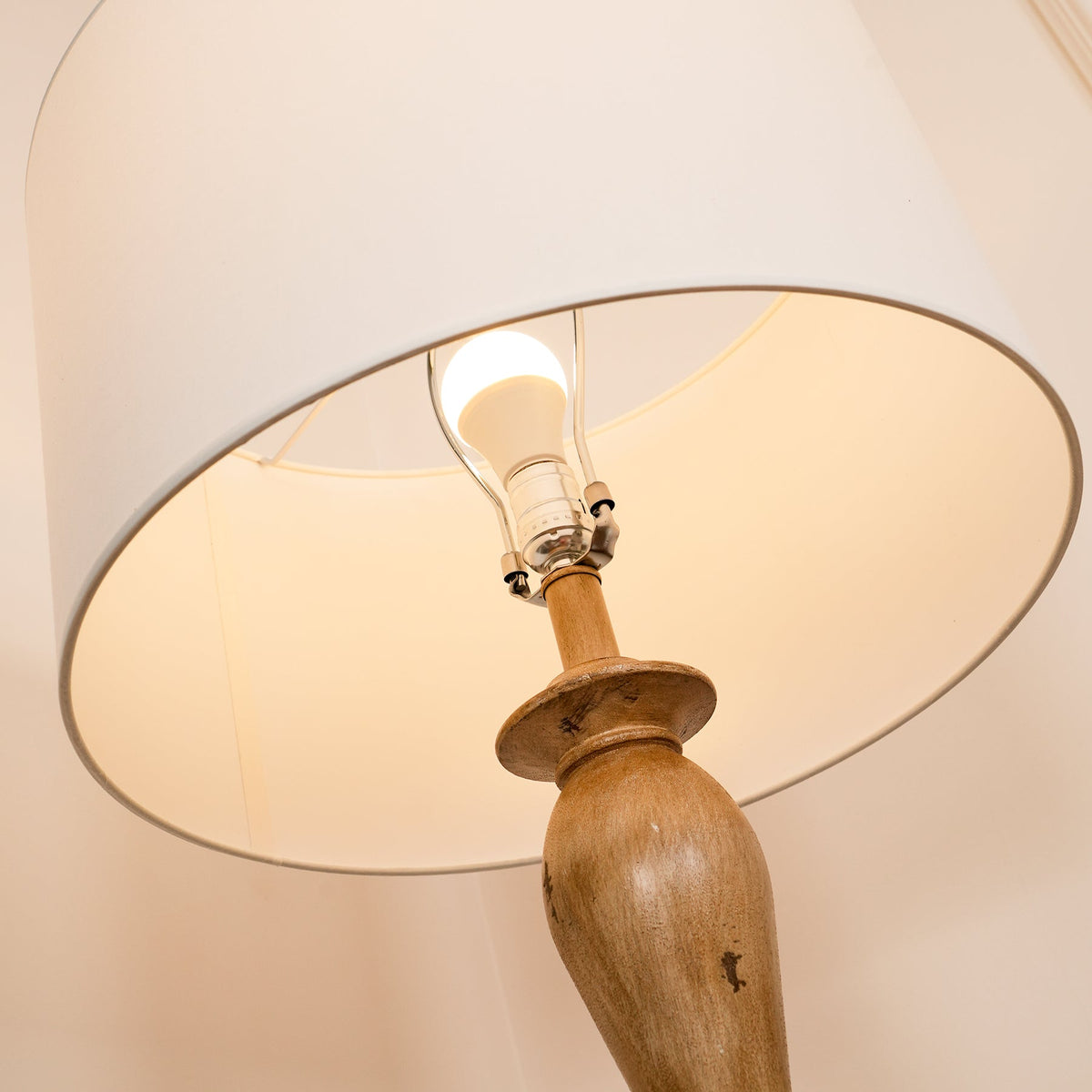 Coastal Wood Effect Floor Lamp - view 22