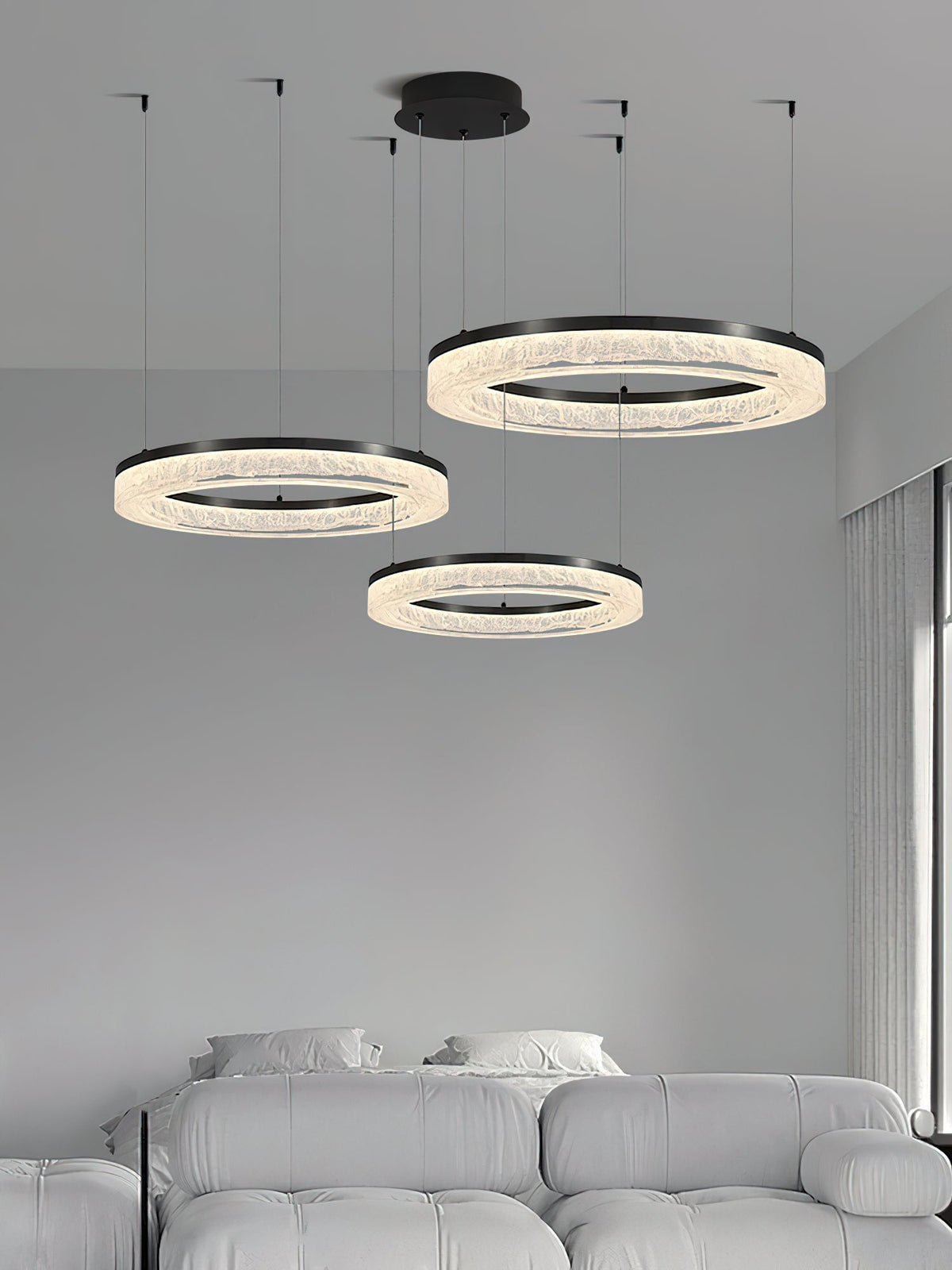 Coblitz Round LED Chandelier - view 2