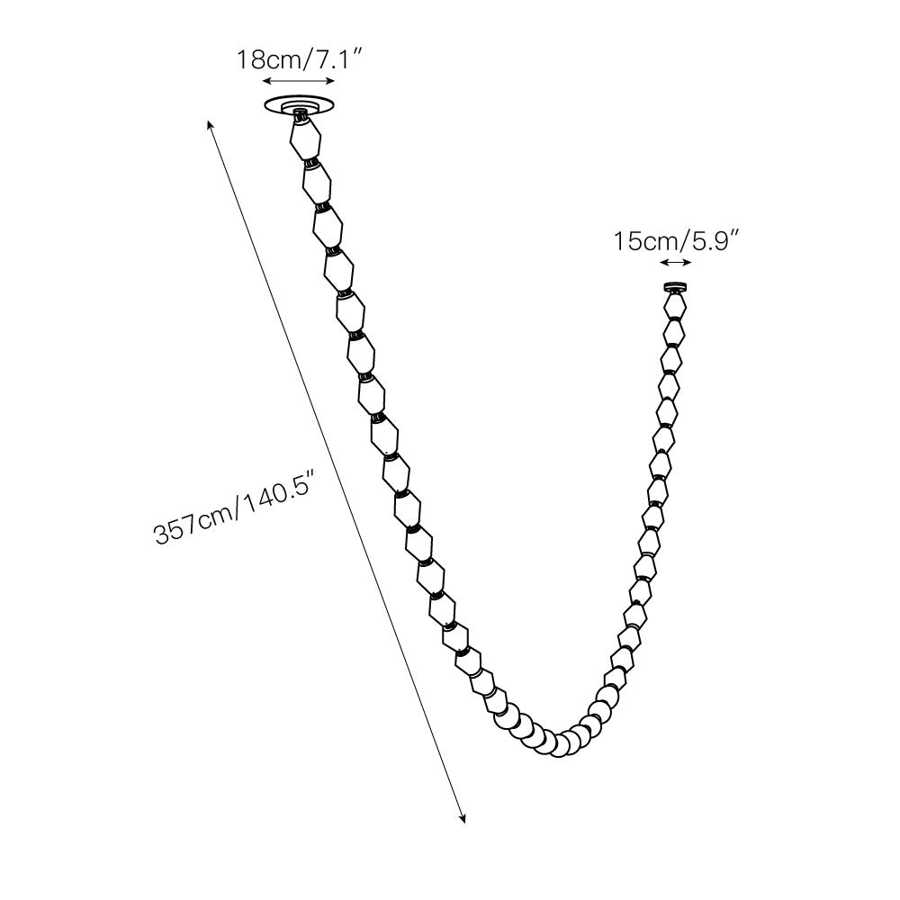 Collier Chandelier