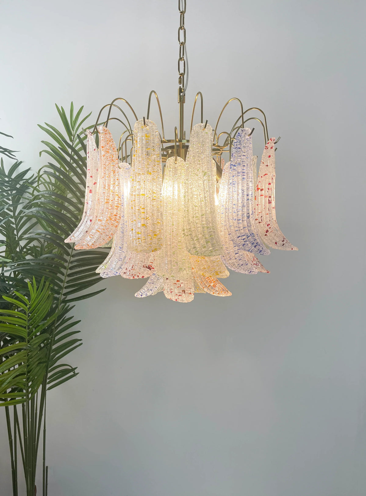 Colorful Murano Glass Chandelier - view 3