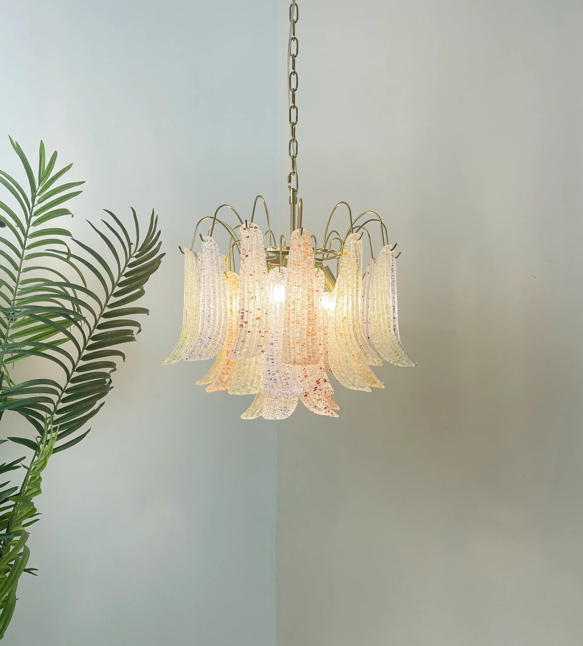 Colorful Murano Glass Chandelier - view 5