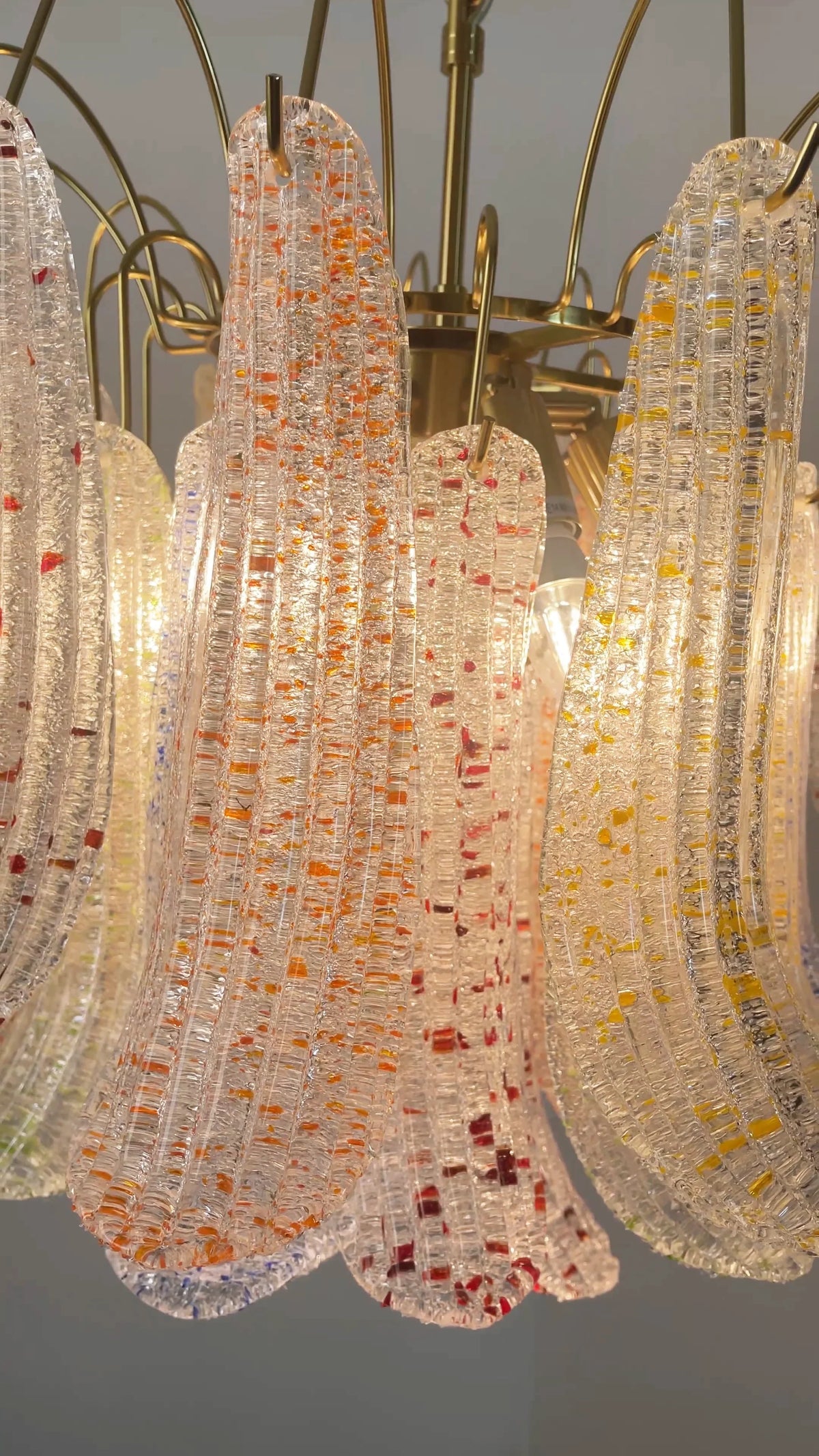 Colorful Murano Glass Chandelier - view 28