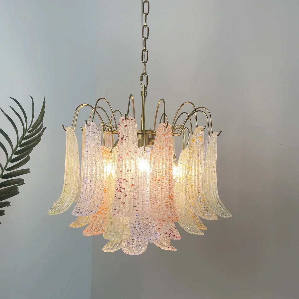 Colorful Murano Glass Chandelier - view 6