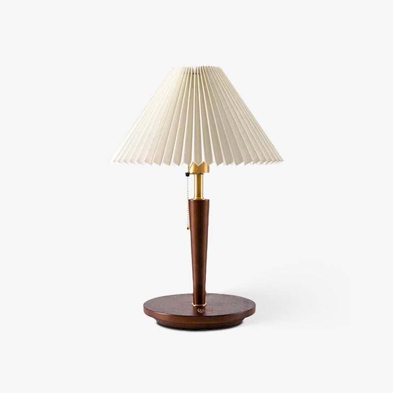 Cone Pleated Fabric Table Lamp - view 37