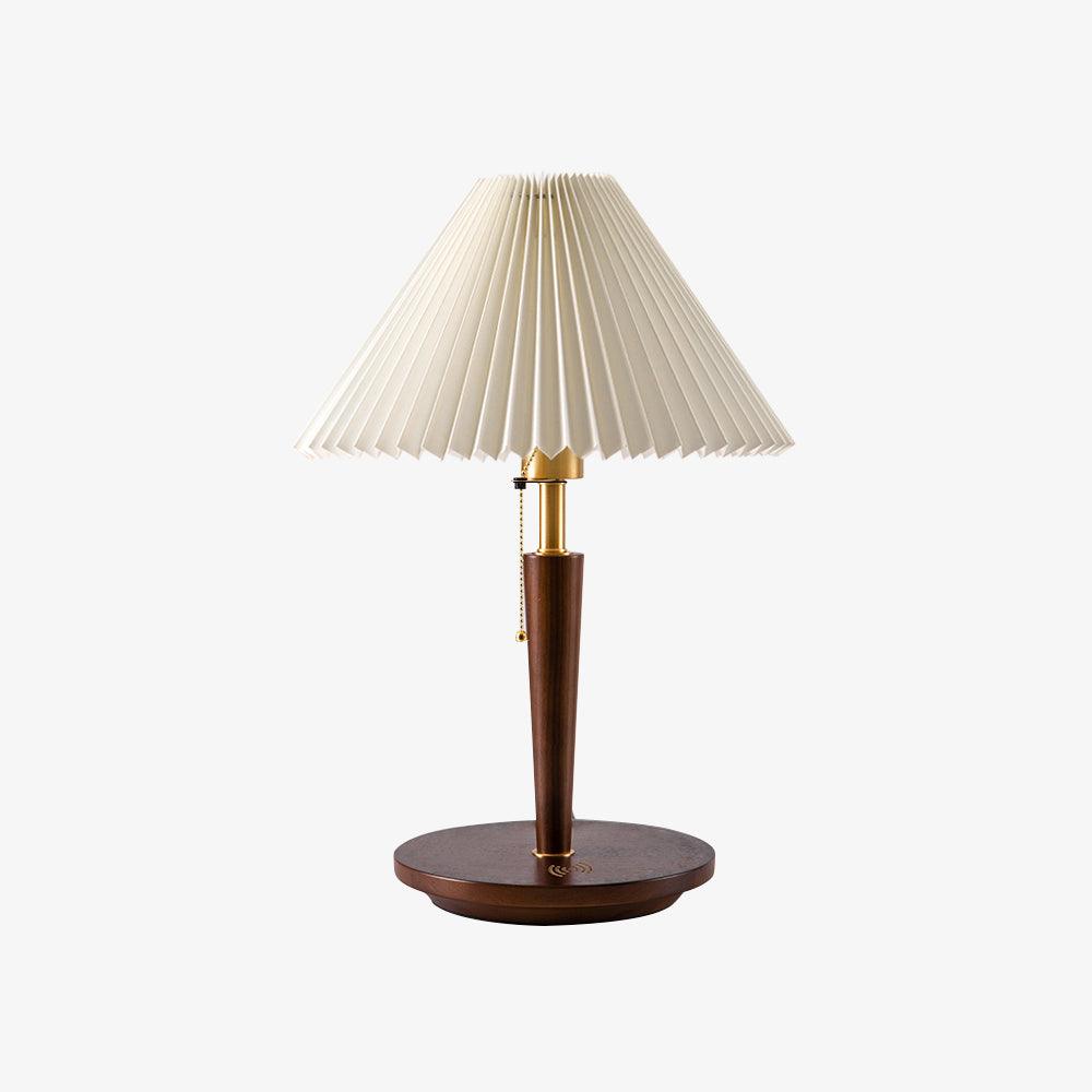Cone Pleated Fabric Table Lamp - view 35