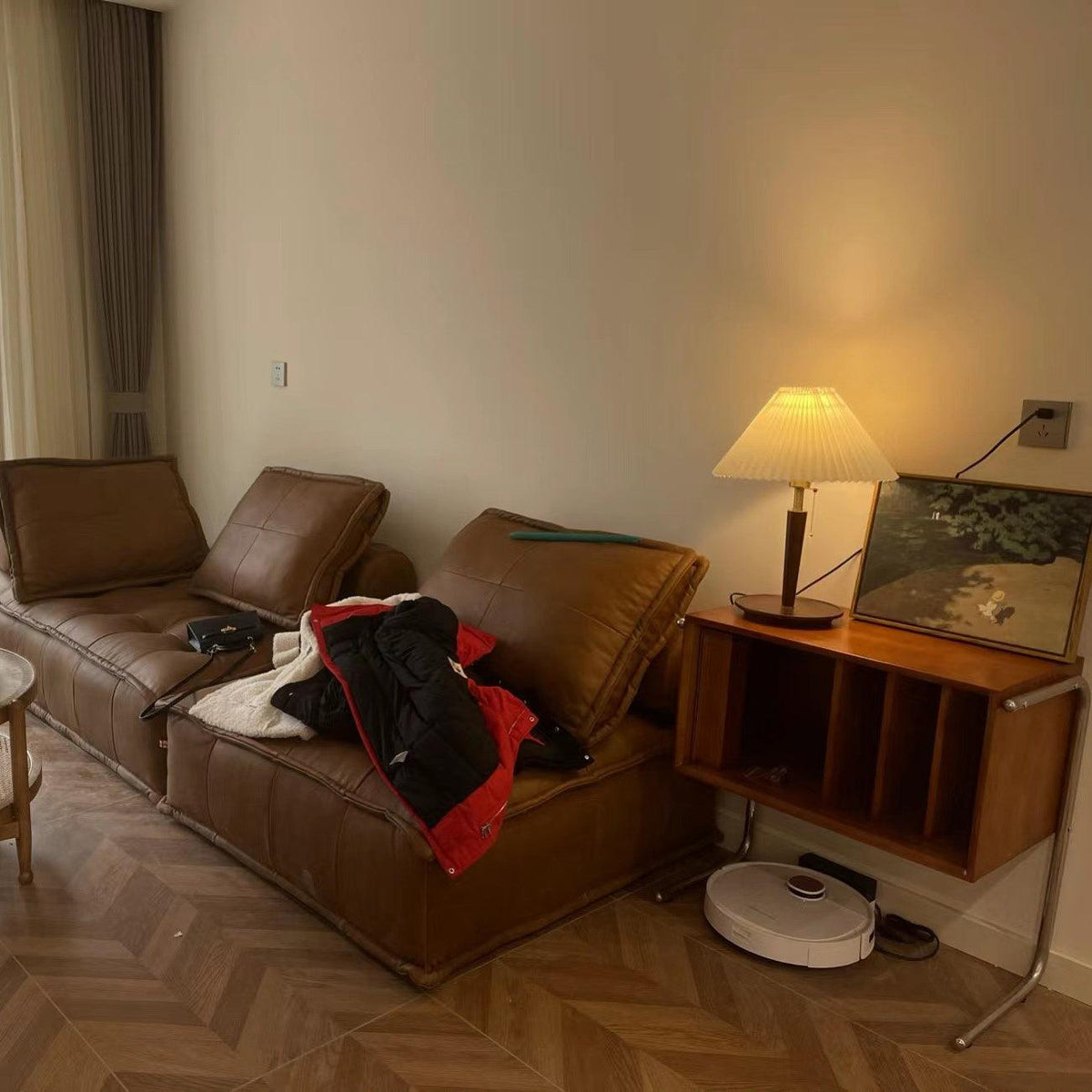 Cone Pleated Fabric Table Lamp - view 8