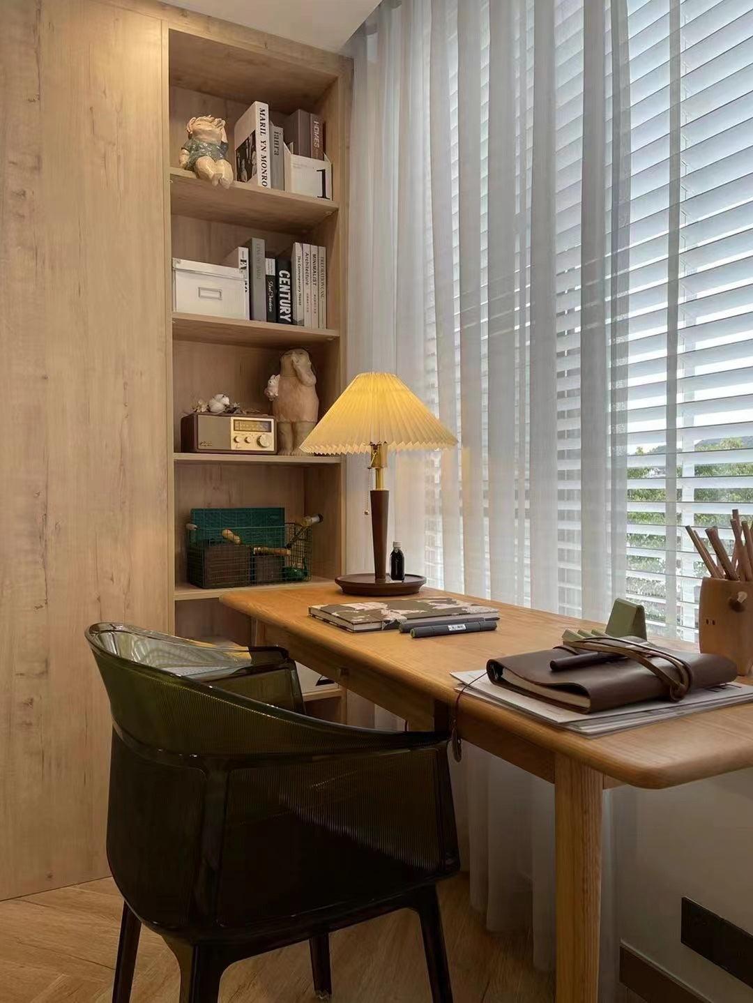 Cone Pleated Fabric Table Lamp - view 20