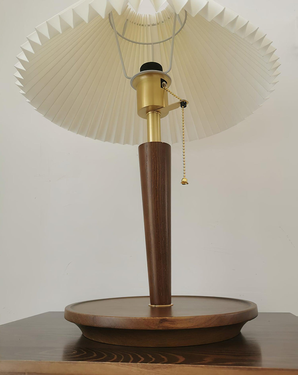 Cone Pleated Fabric Table Lamp - view 32