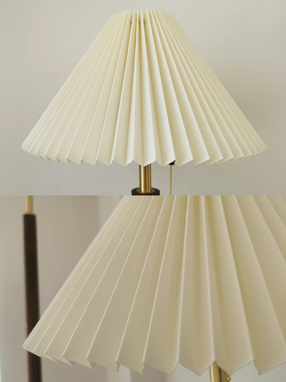 Cone Pleated Fabric Table Lamp - view 33
