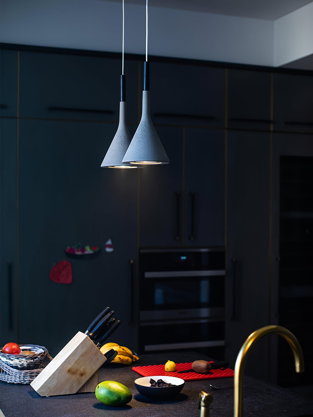 Conical Concrete Pendant Light - view 81