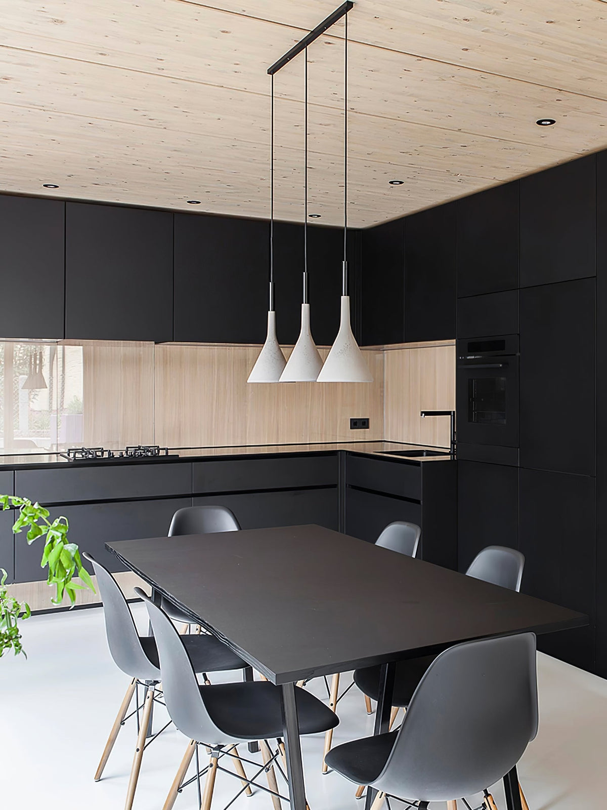 Conical Concrete Pendant Light - view 83